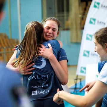 Peti zaporedni naslov državnih prvakinj za odbojkarice Calcit Volleyja (7)